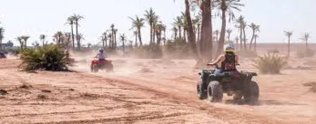 Quad autour de Marrakech
